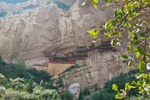 大同出发恒山悬空寺云冈雁门关木塔三日游